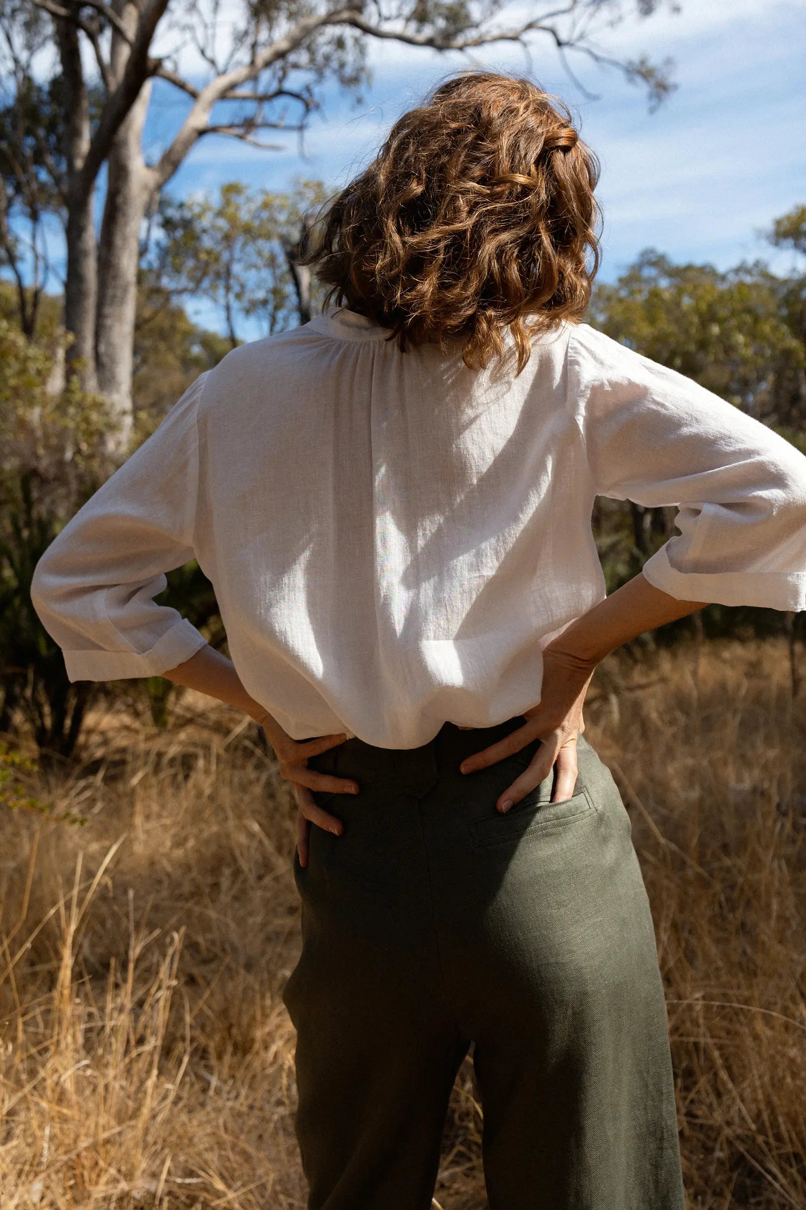 Very Useful Blouse | Chalk