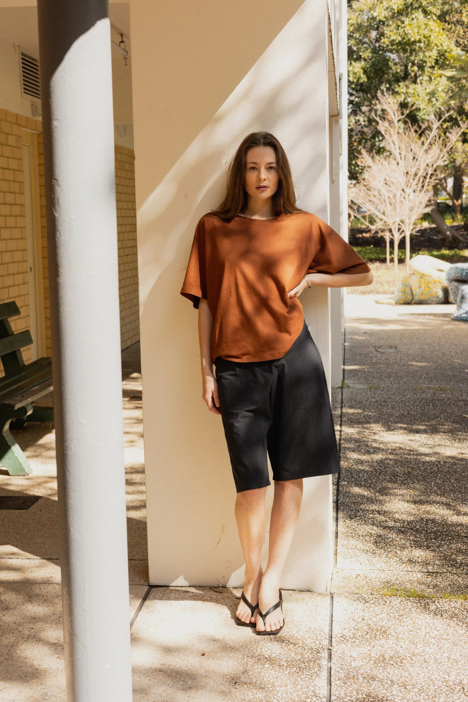 Refined Tee | Cinnamon