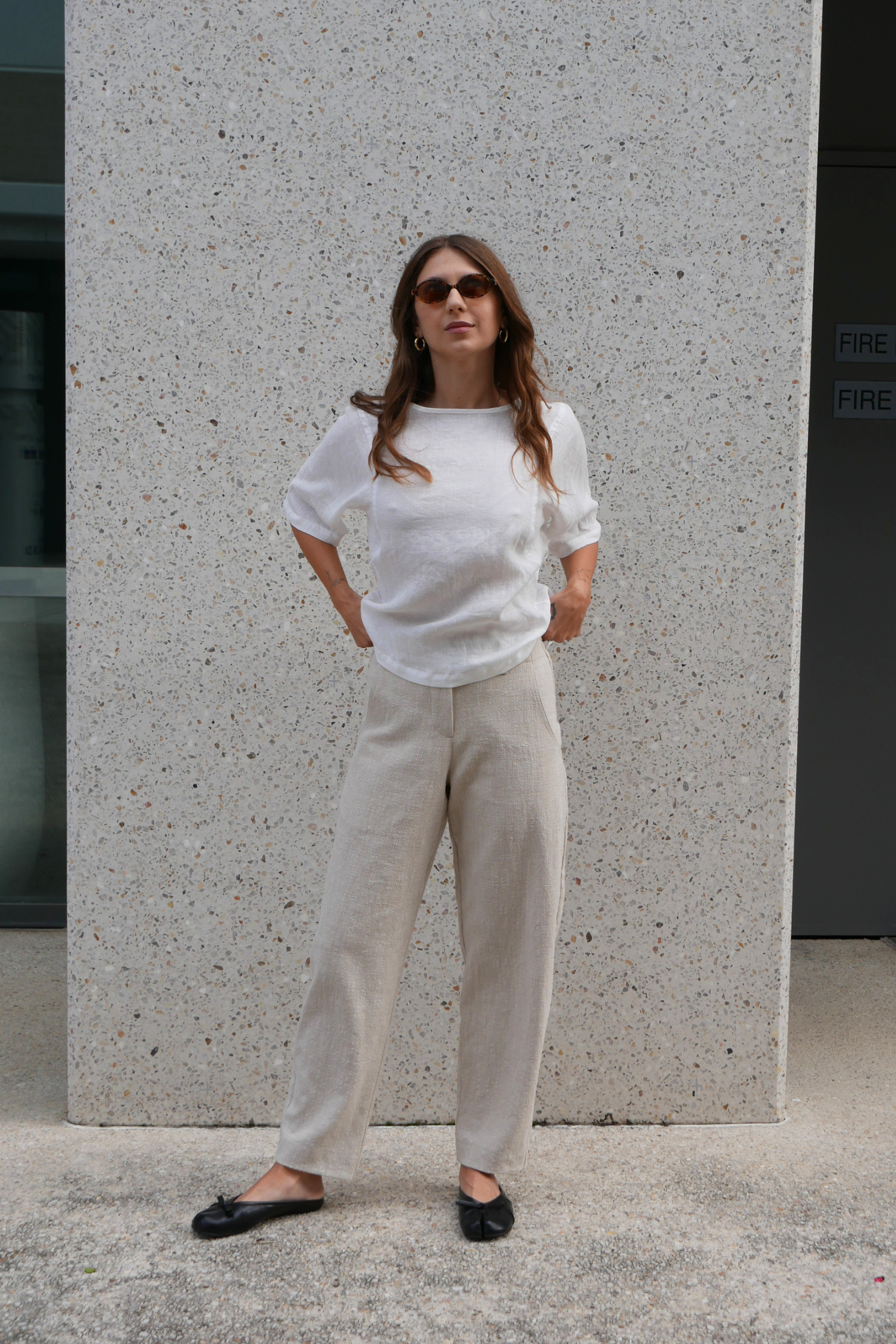 Square Top | White