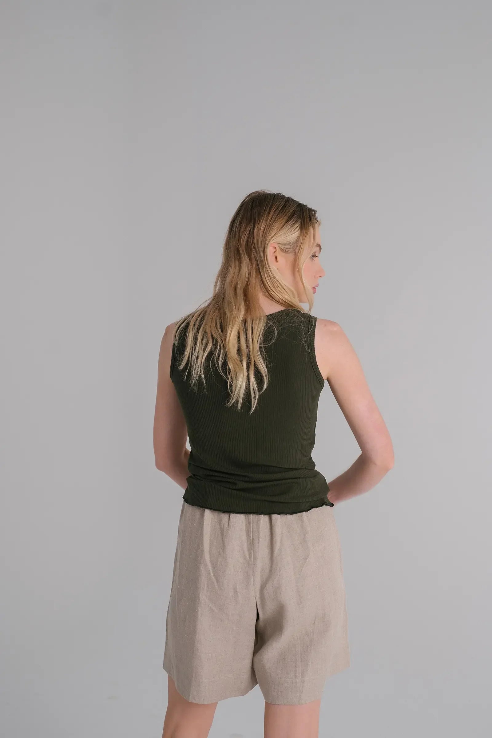 Sailor Mid Length Shorts | Natural Organic Hemp