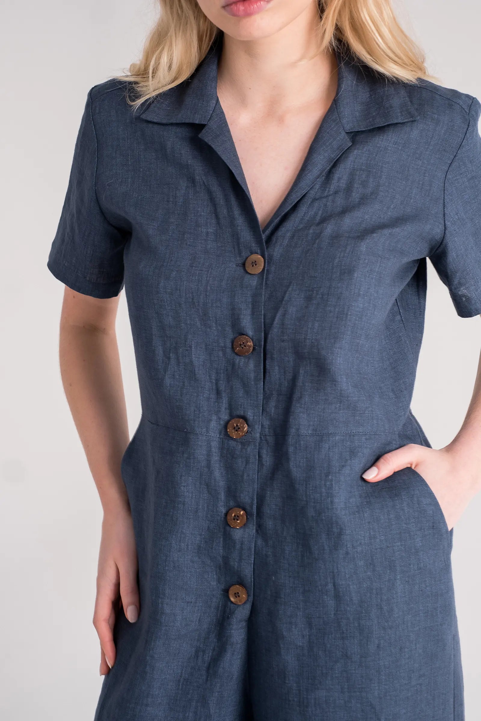 Short Sleeve Jumpsuit