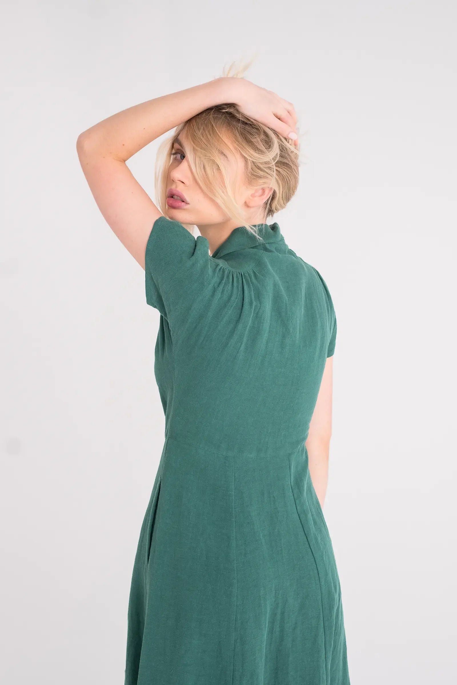 Every Day Dress | Emerald Green