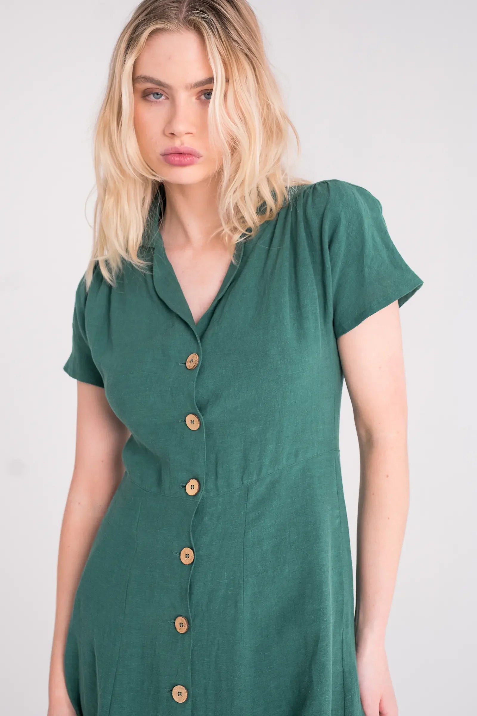 Every Day Dress | Emerald Green