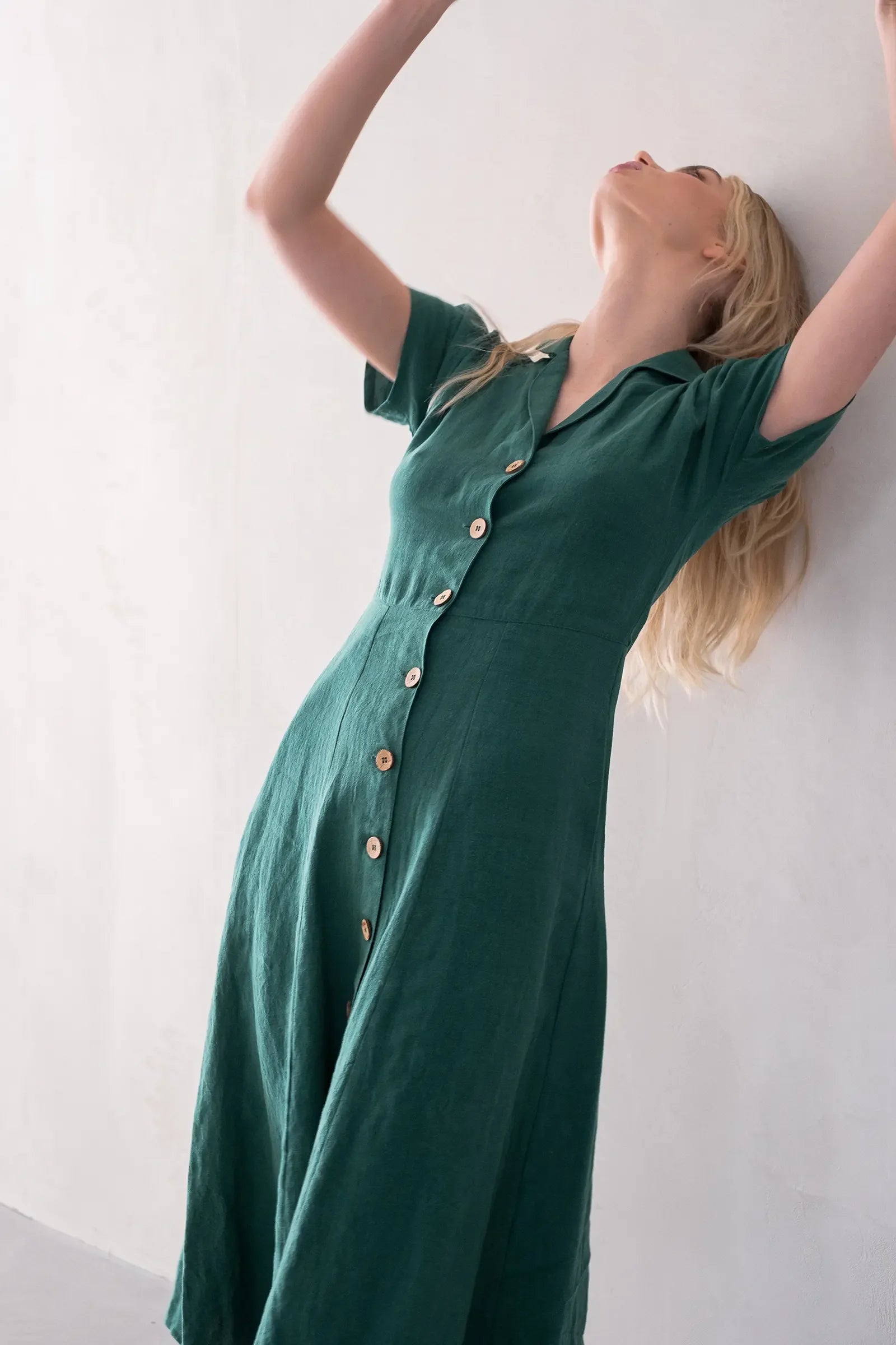 Every Day Dress | Emerald Green