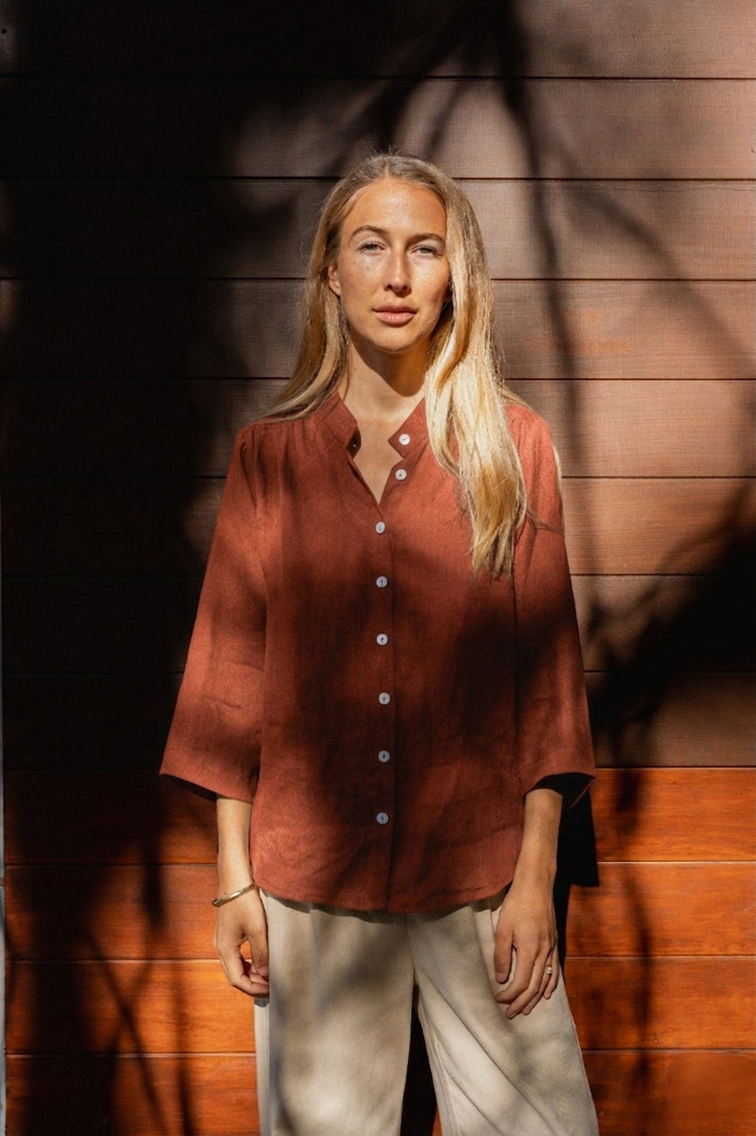 Very Useful Blouse | Terracotta
