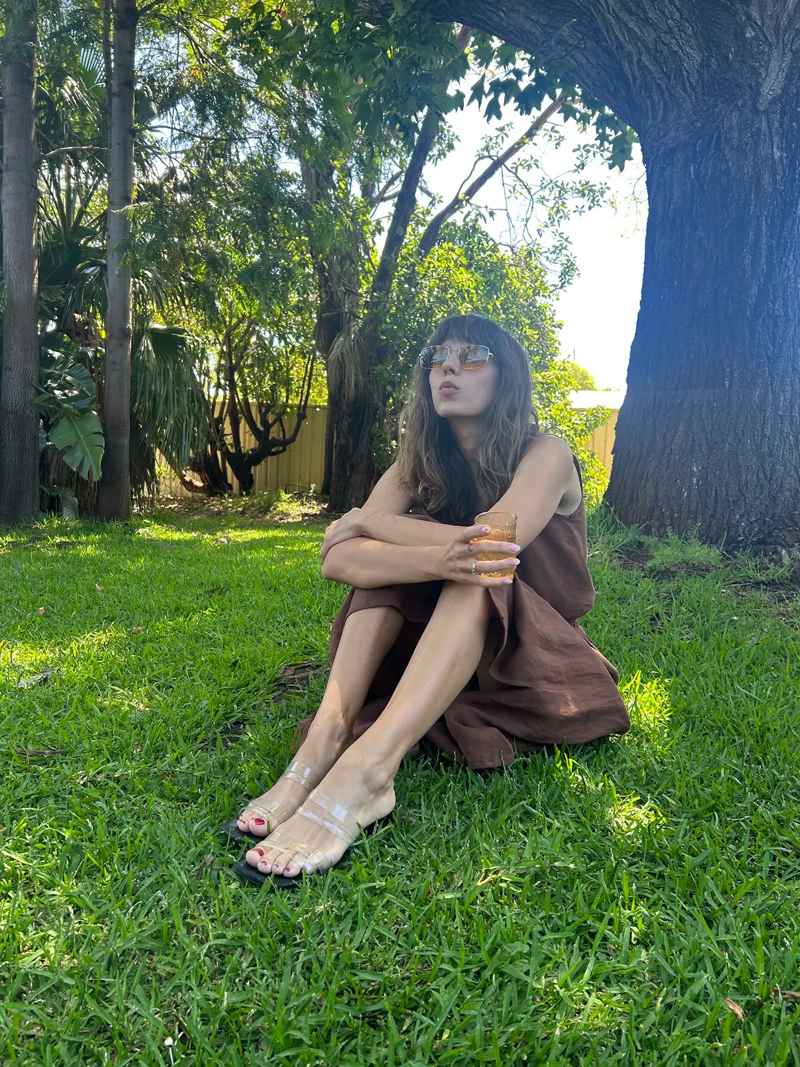 Midi Skirt | Cocoa Brown