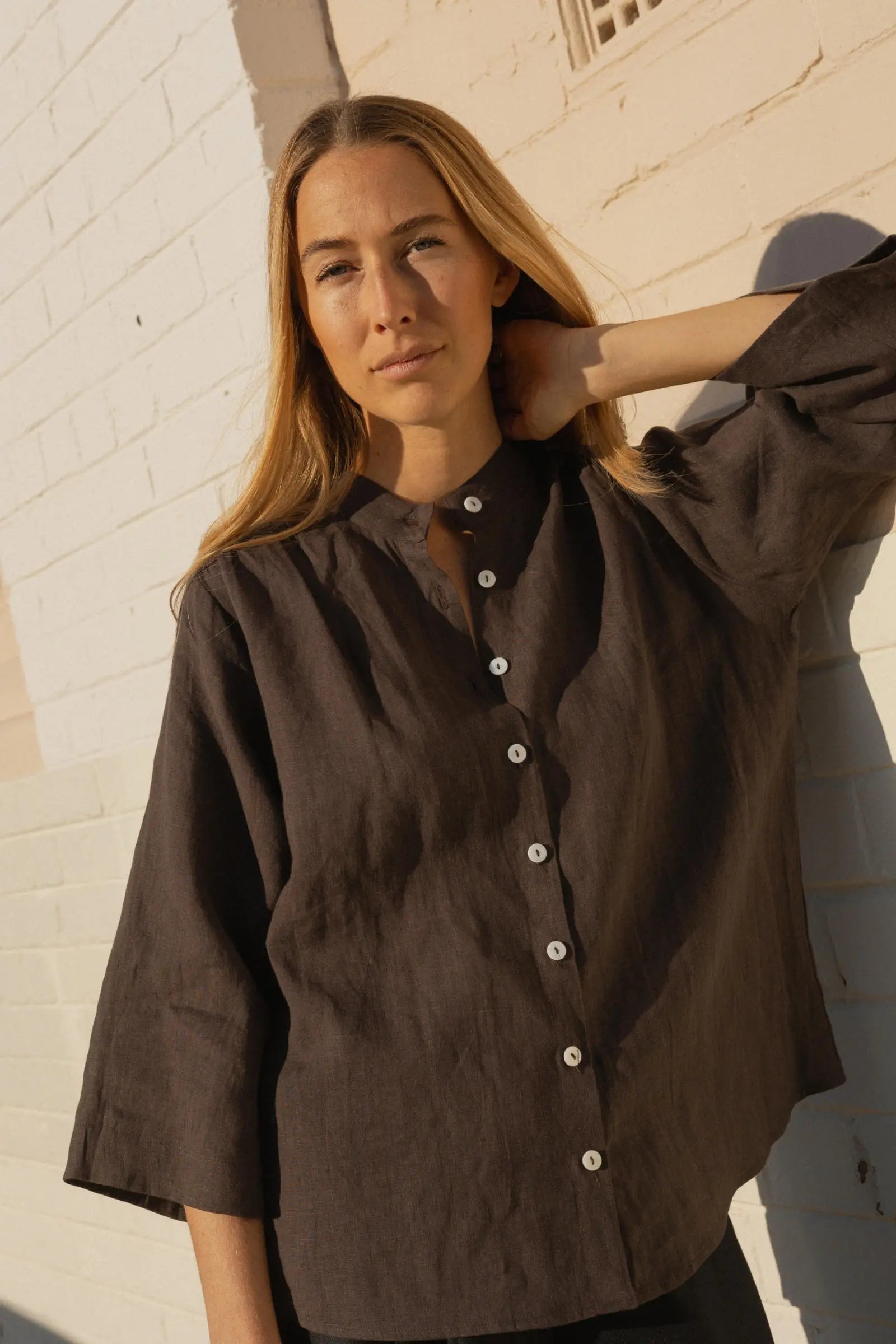 Very Useful Blouse | Cocoa Brown