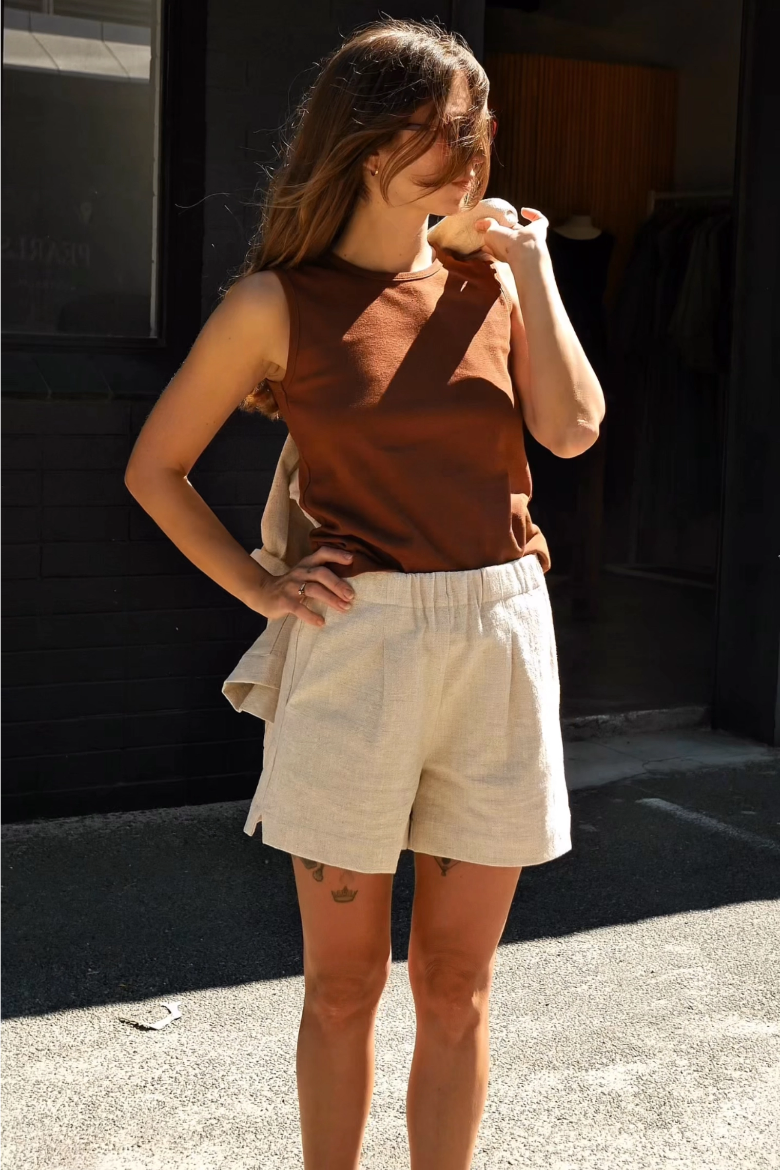 Beach Shorts | Oatmeal