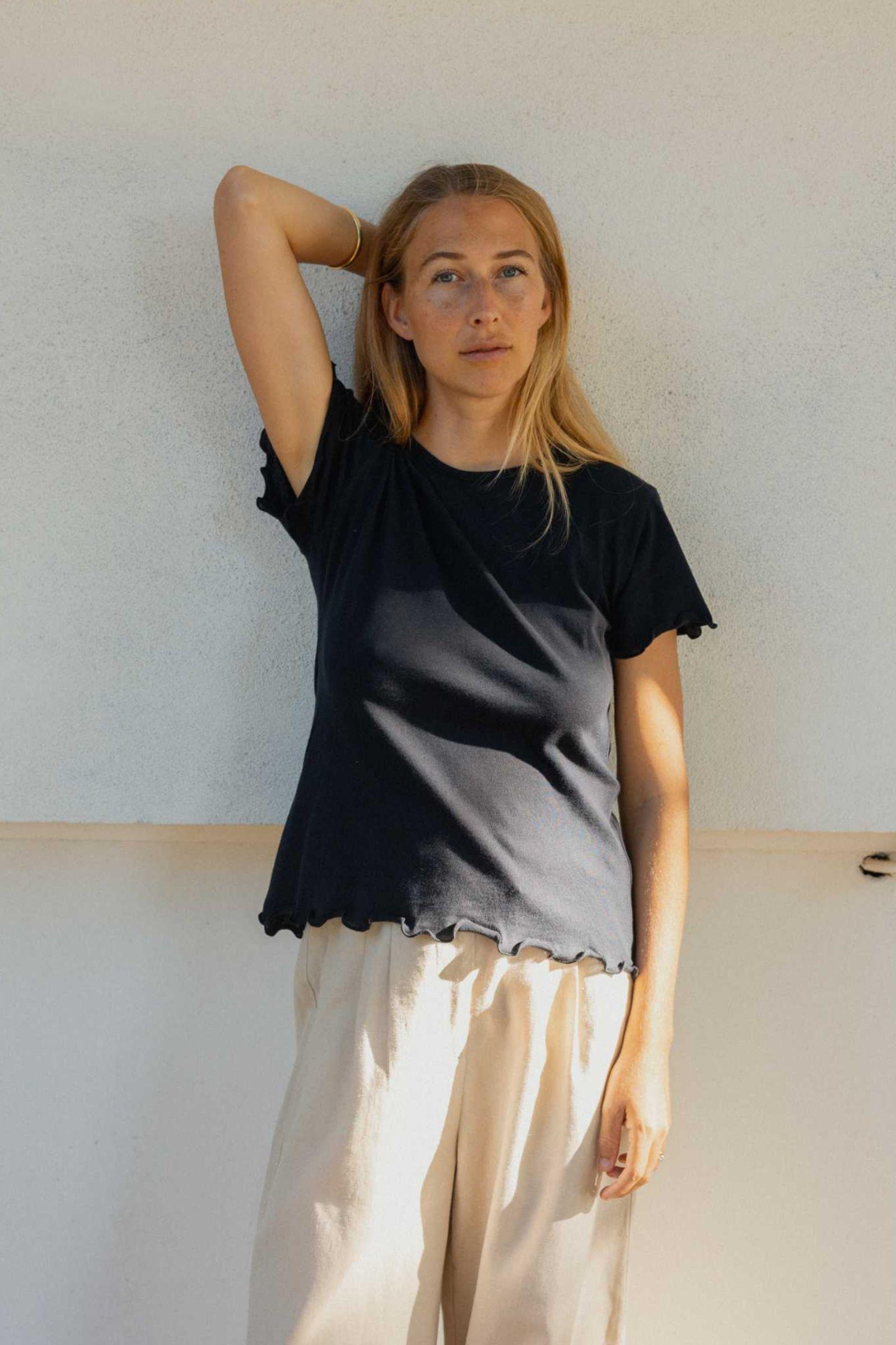 Organic Cotton Light Tee | Black
