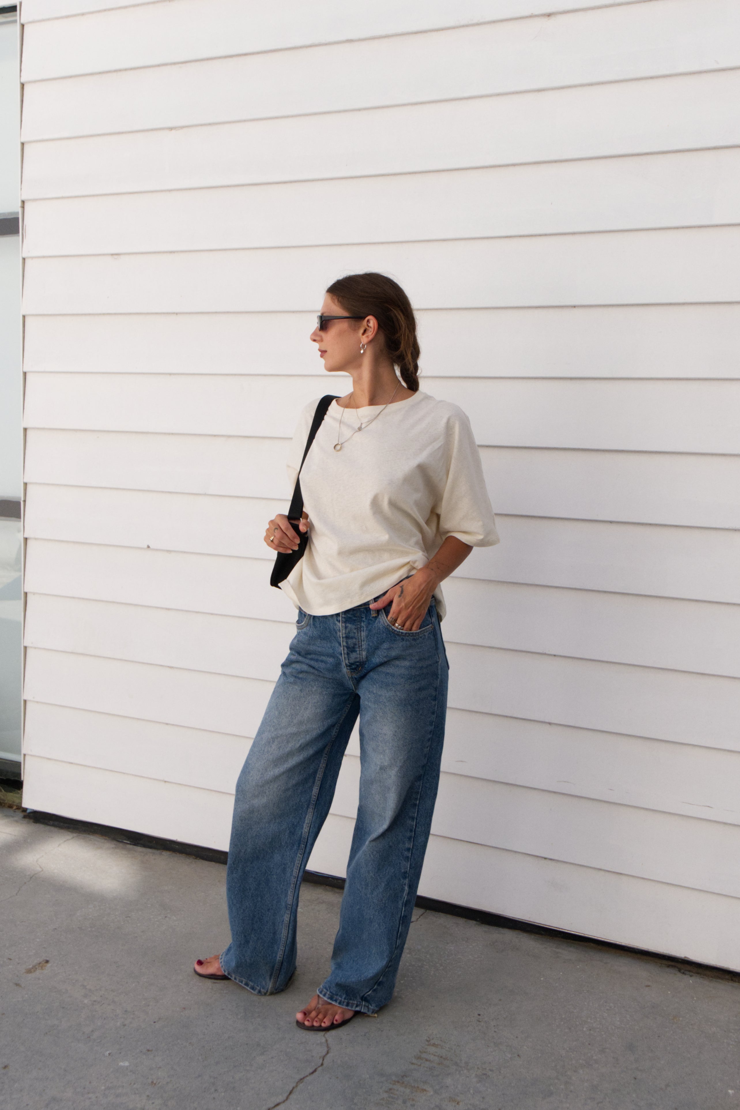 Refined Tee | Cream