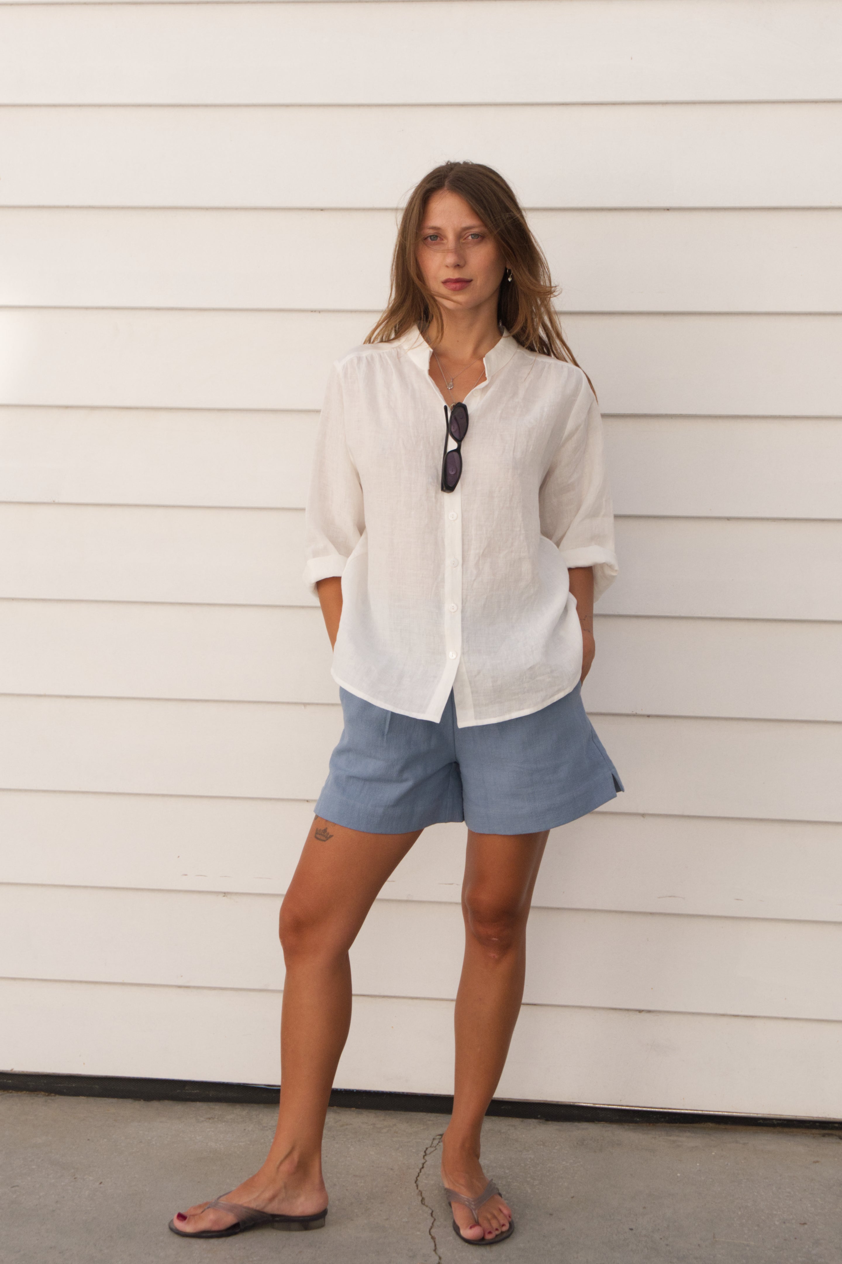 Beach Shorts | Light Blue