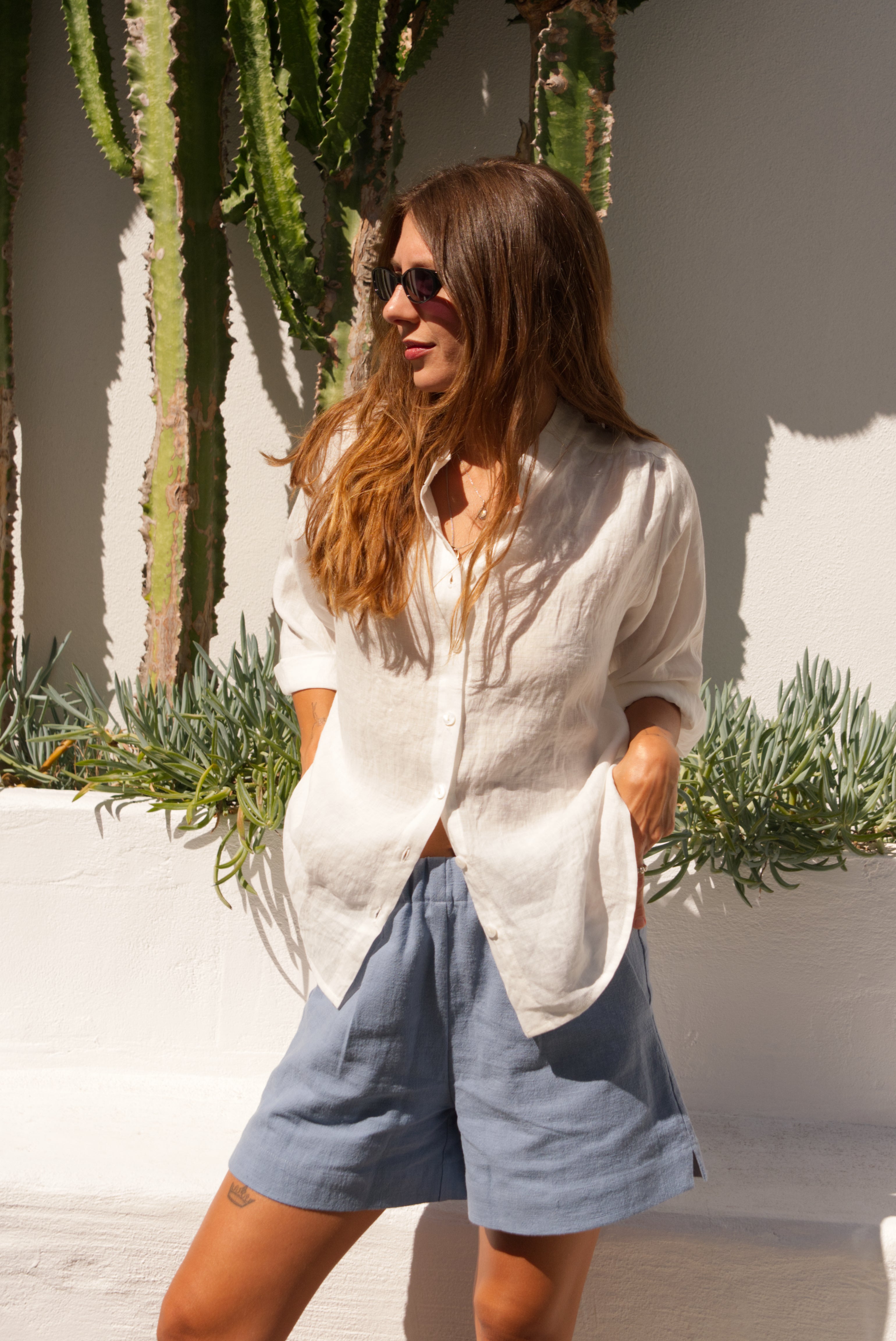 Very Useful Blouse | Chalk