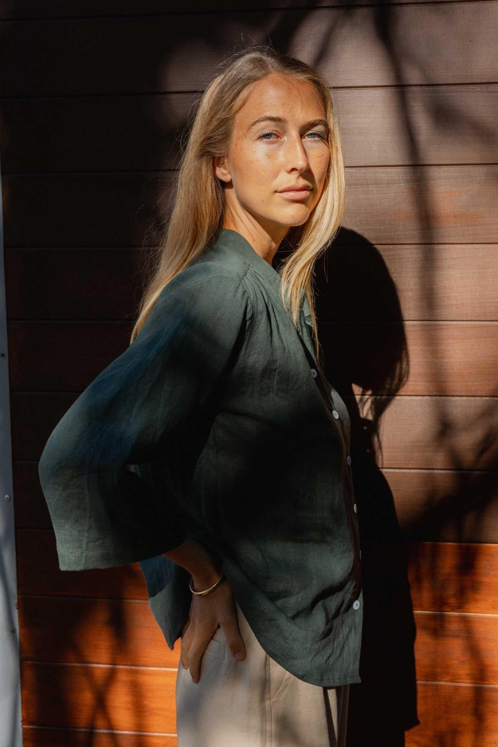 Very Useful Blouse | Pine Green