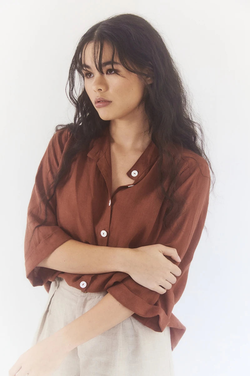 Very Useful Blouse | Terracotta