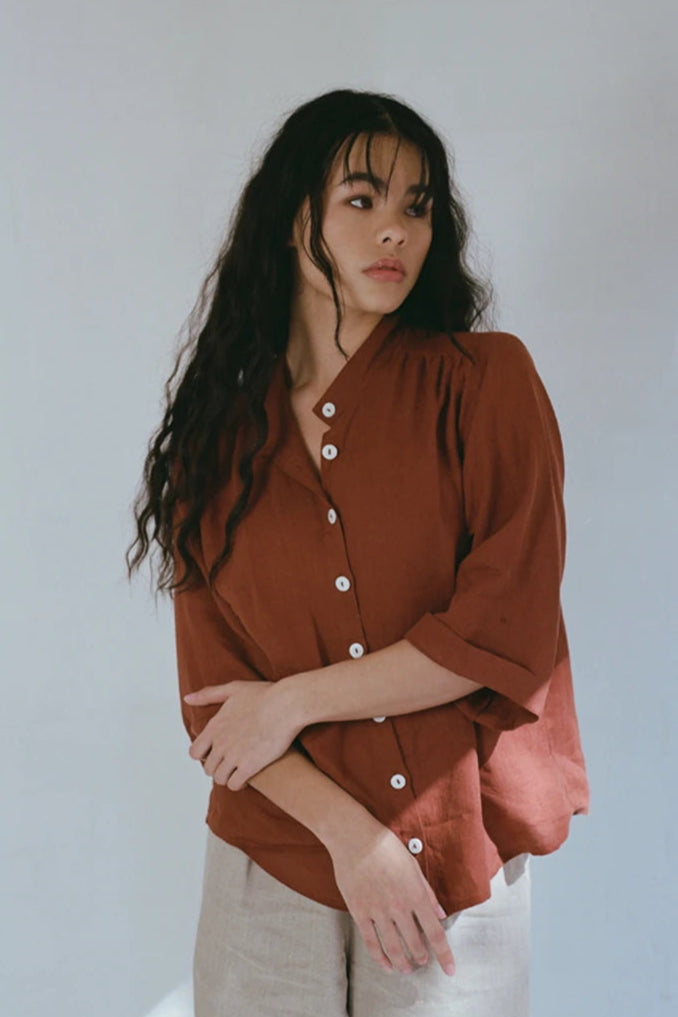 Very Useful Blouse | Terracotta