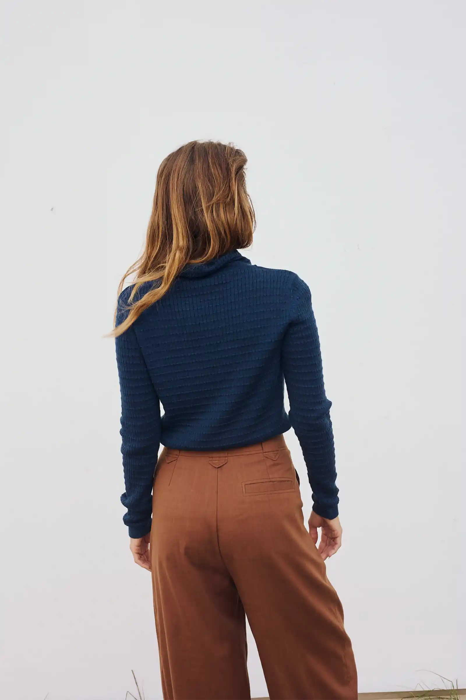 Relaxed Tailored Trouser | Cinnamon