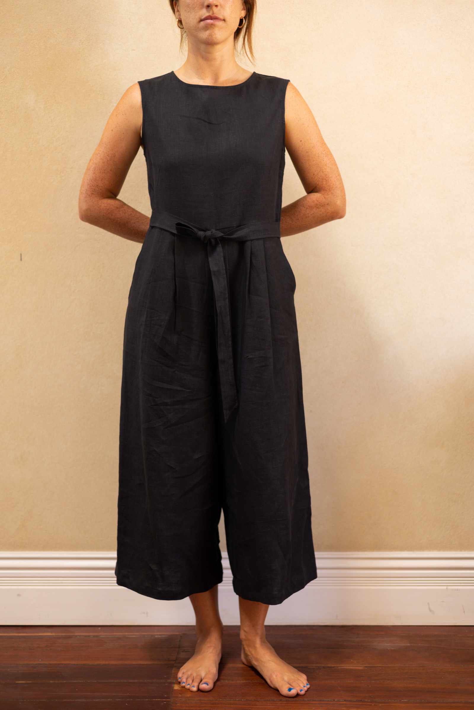 Sleeveless Jumpsuit | Black