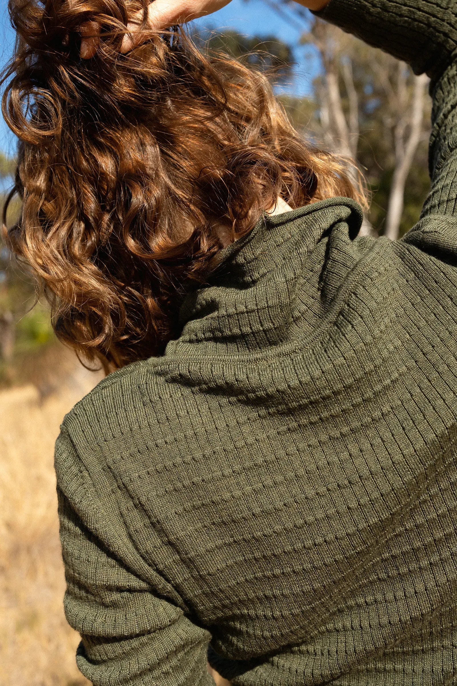 Merino Turtle Knit | Olive