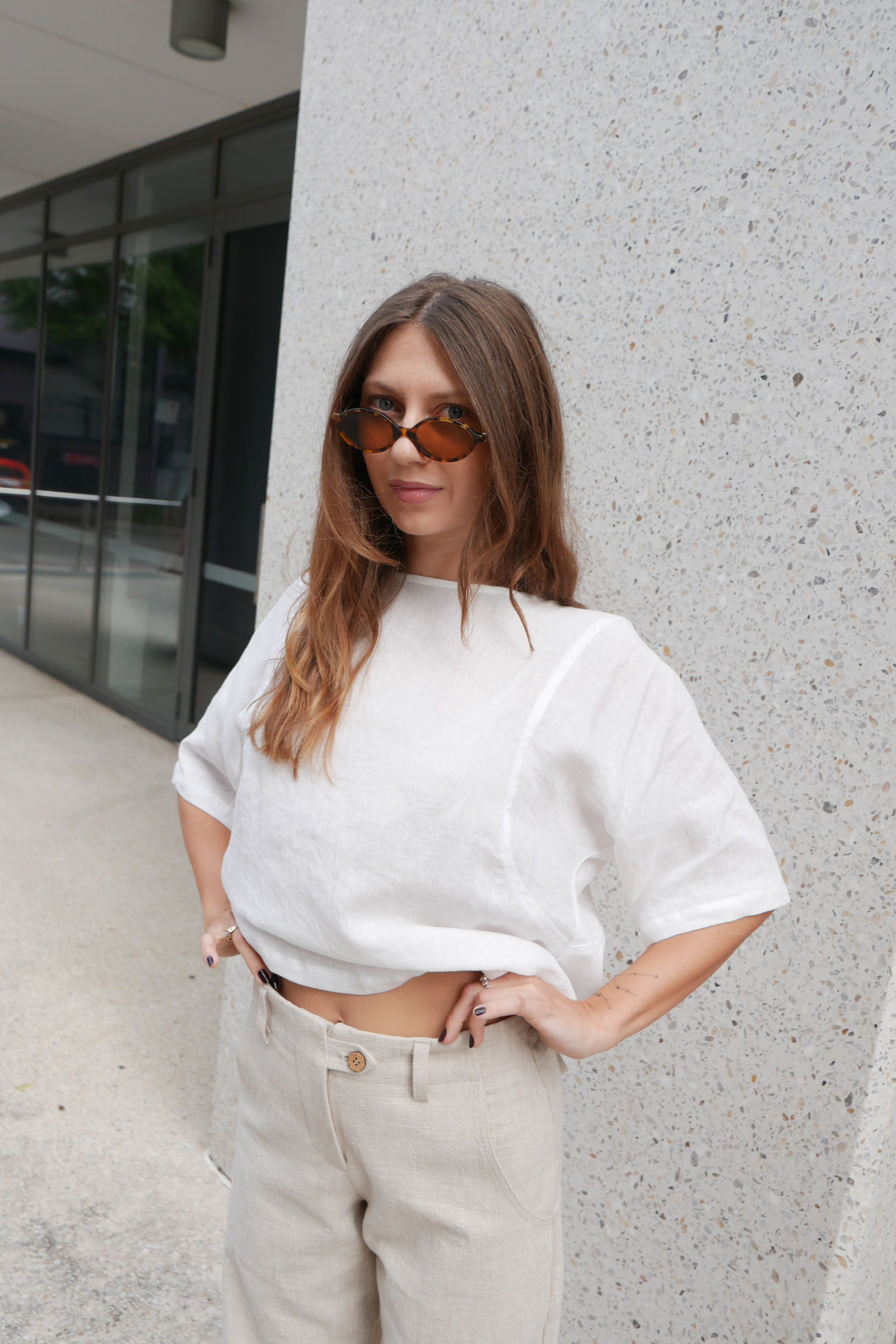 Square Top | White