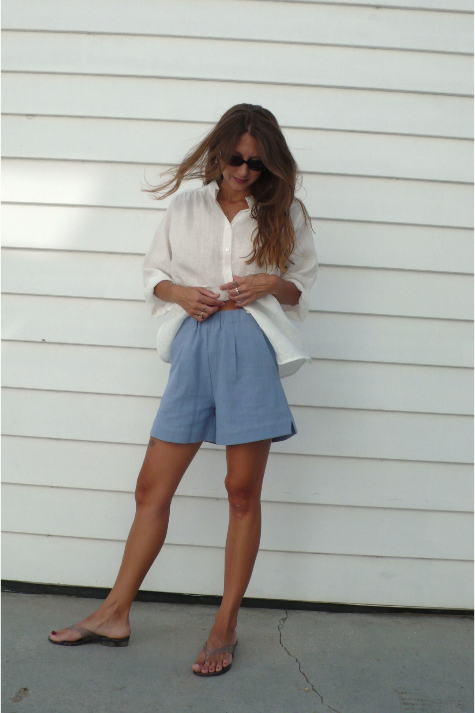 Beach Shorts | Light Blue