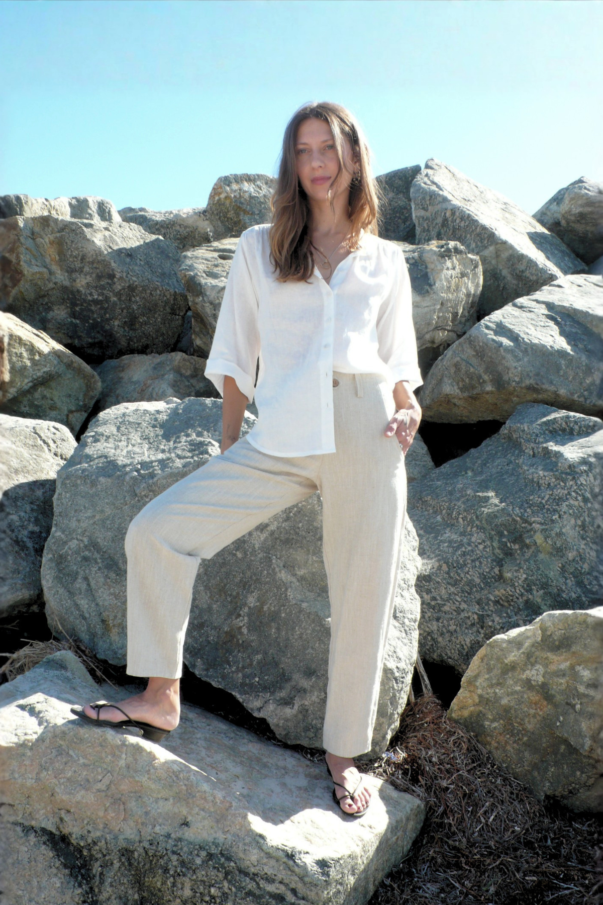 Very Useful Blouse | Chalk
