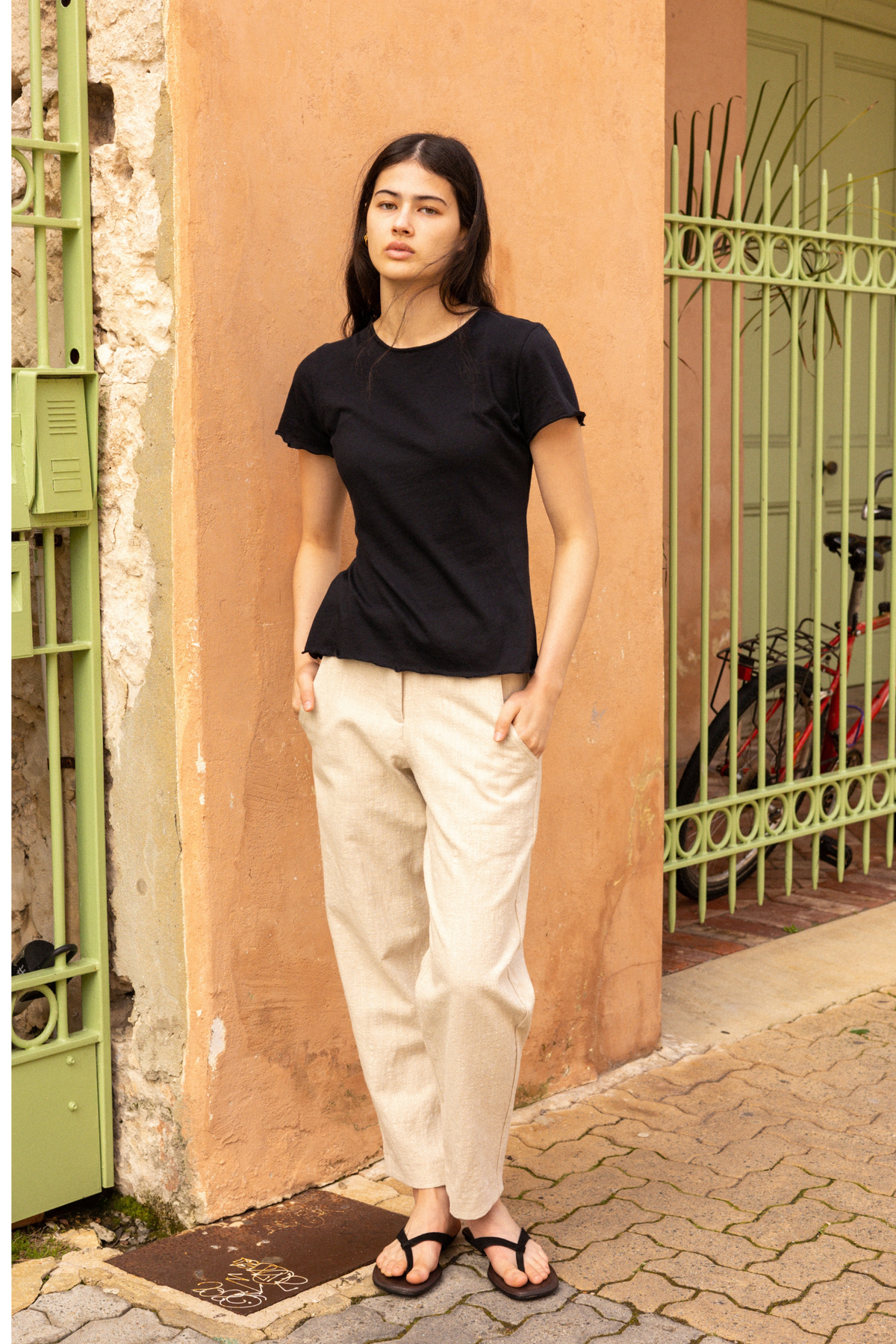 Organic Cotton Light Tee | Black