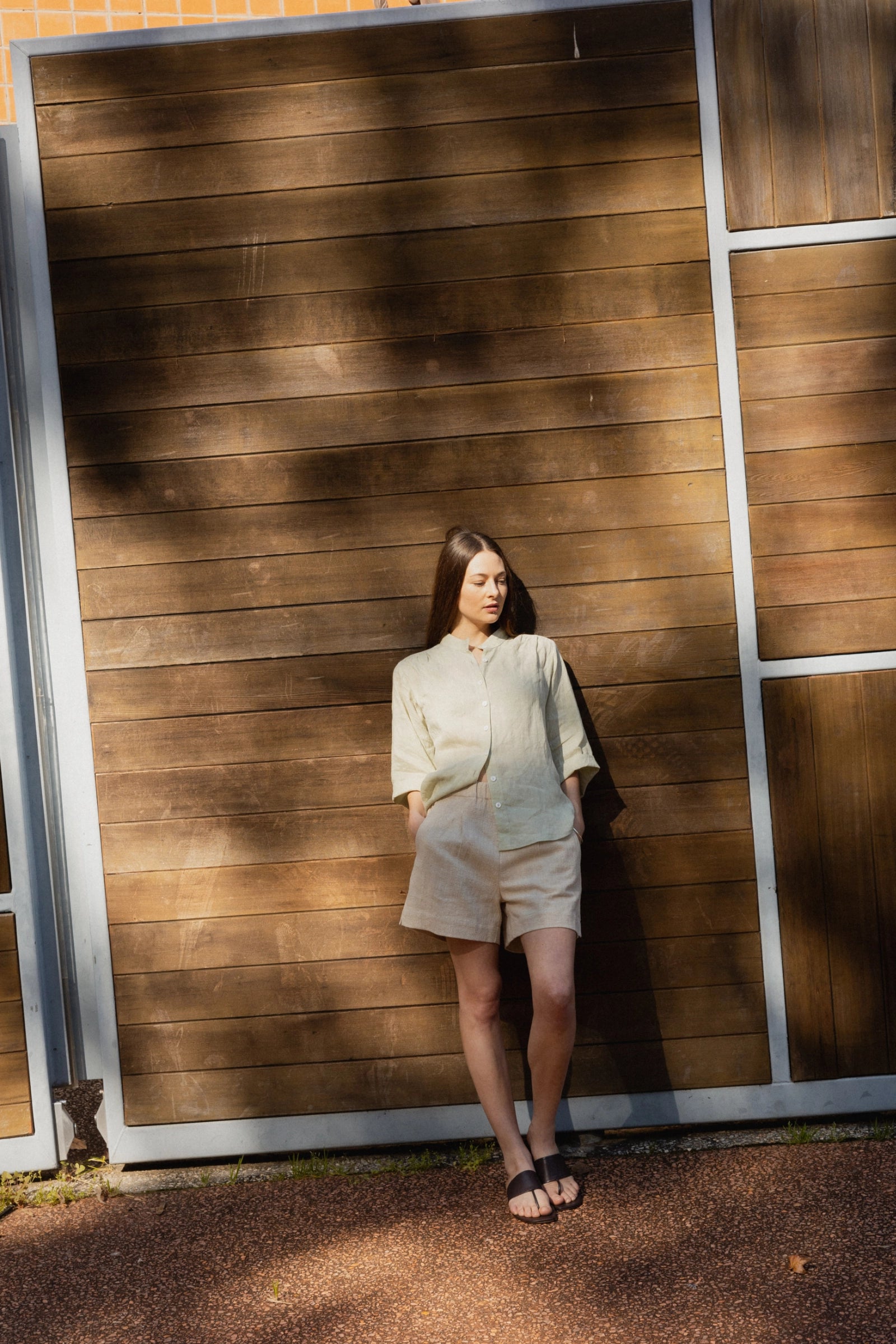 Beach Shorts | Oatmeal