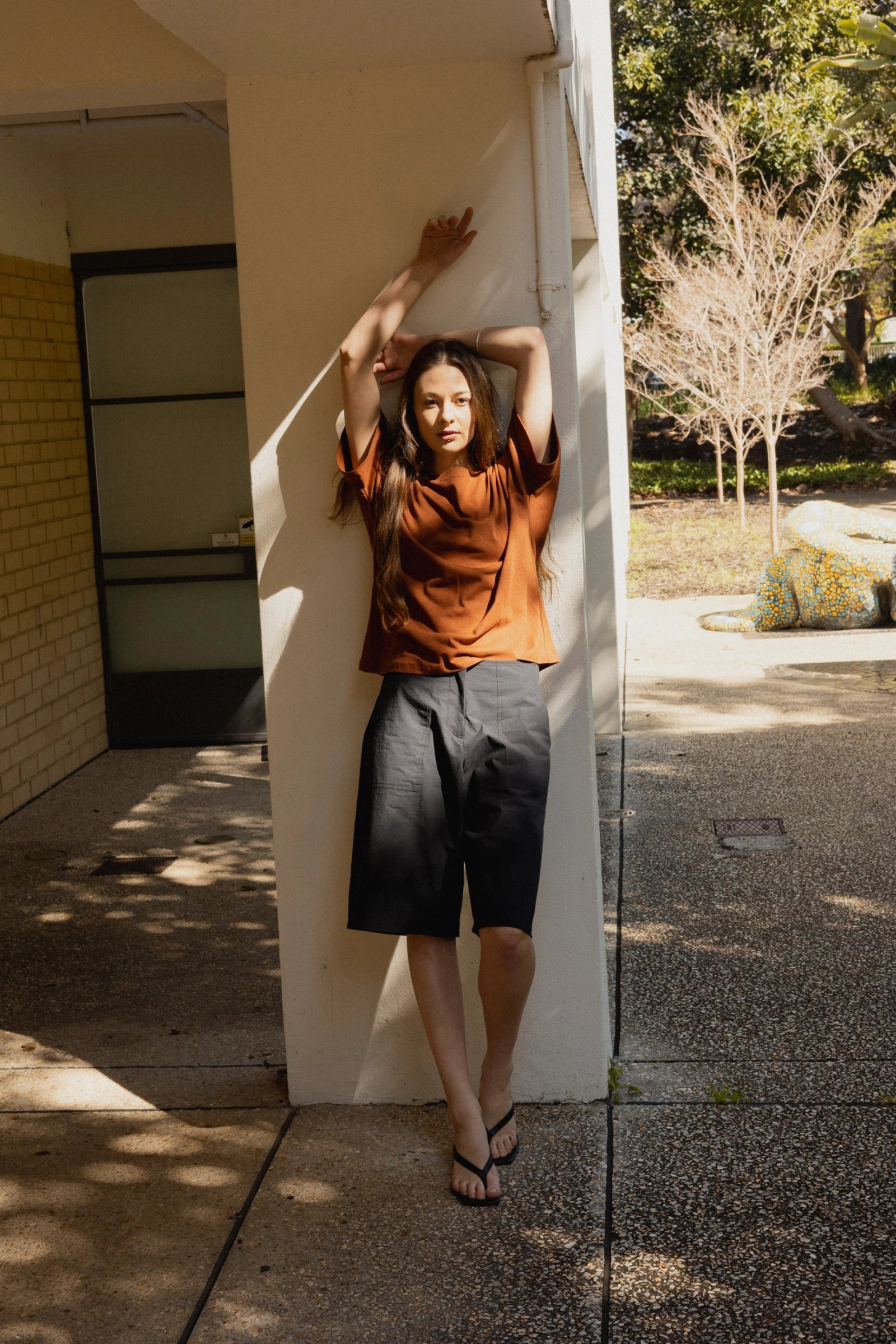 Refined Tee | Cinnamon