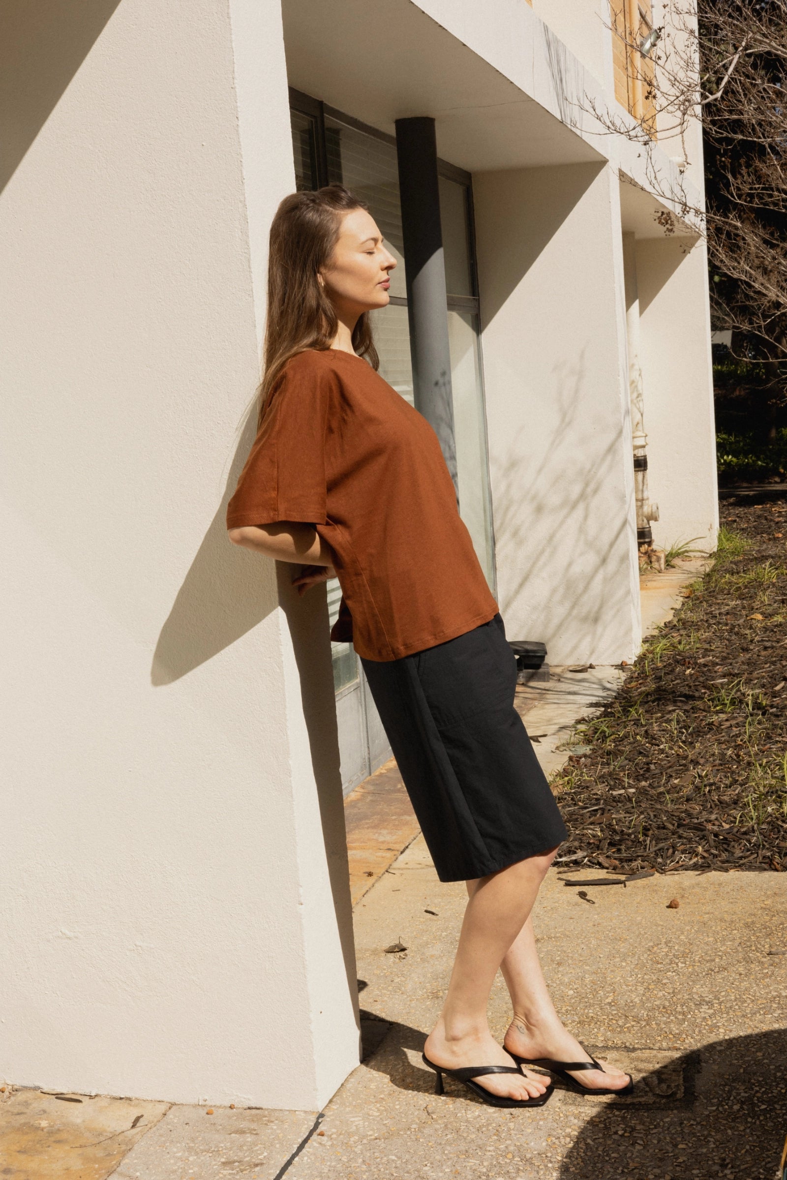 Refined Tee | Cinnamon