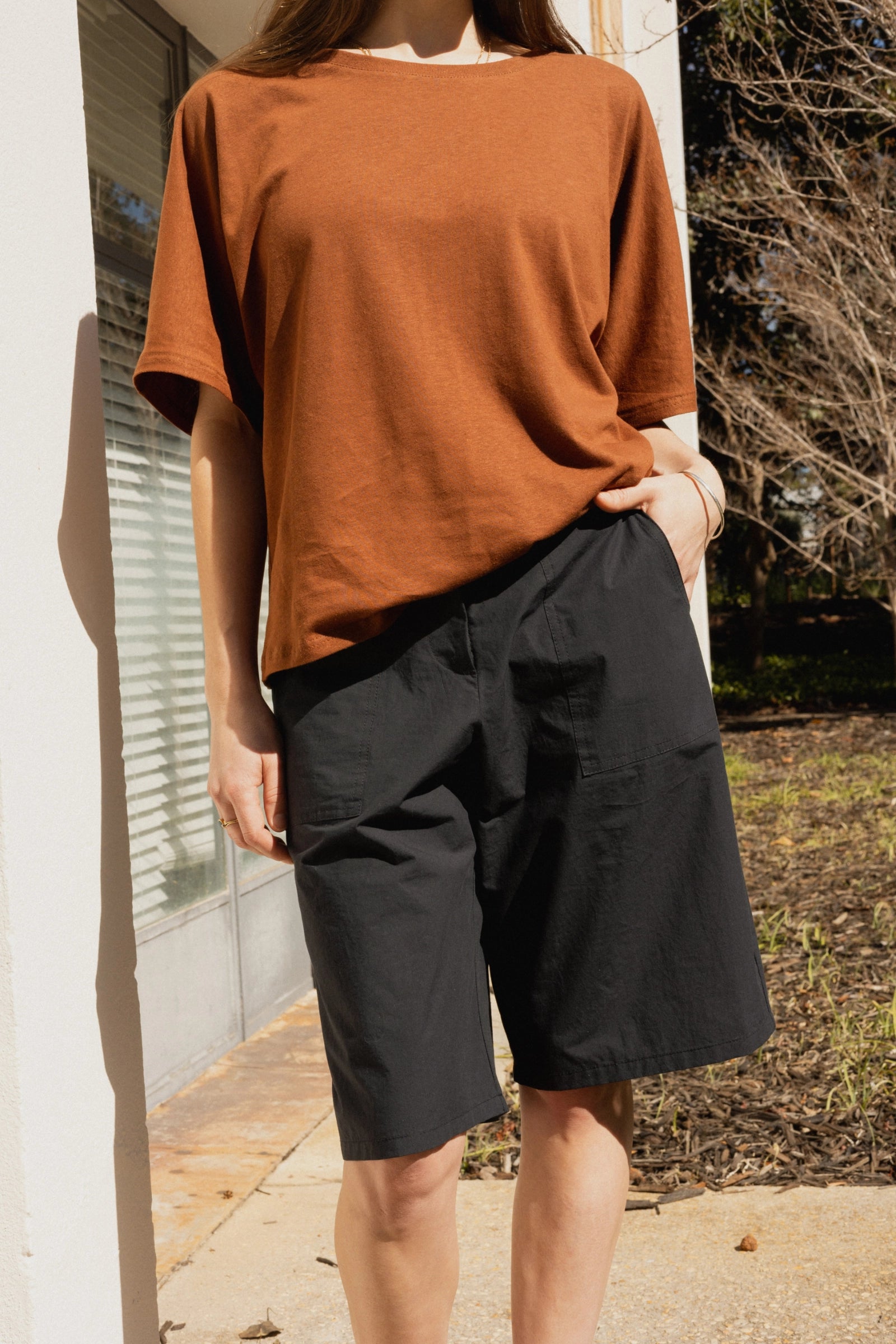 Refined Tee | Cinnamon