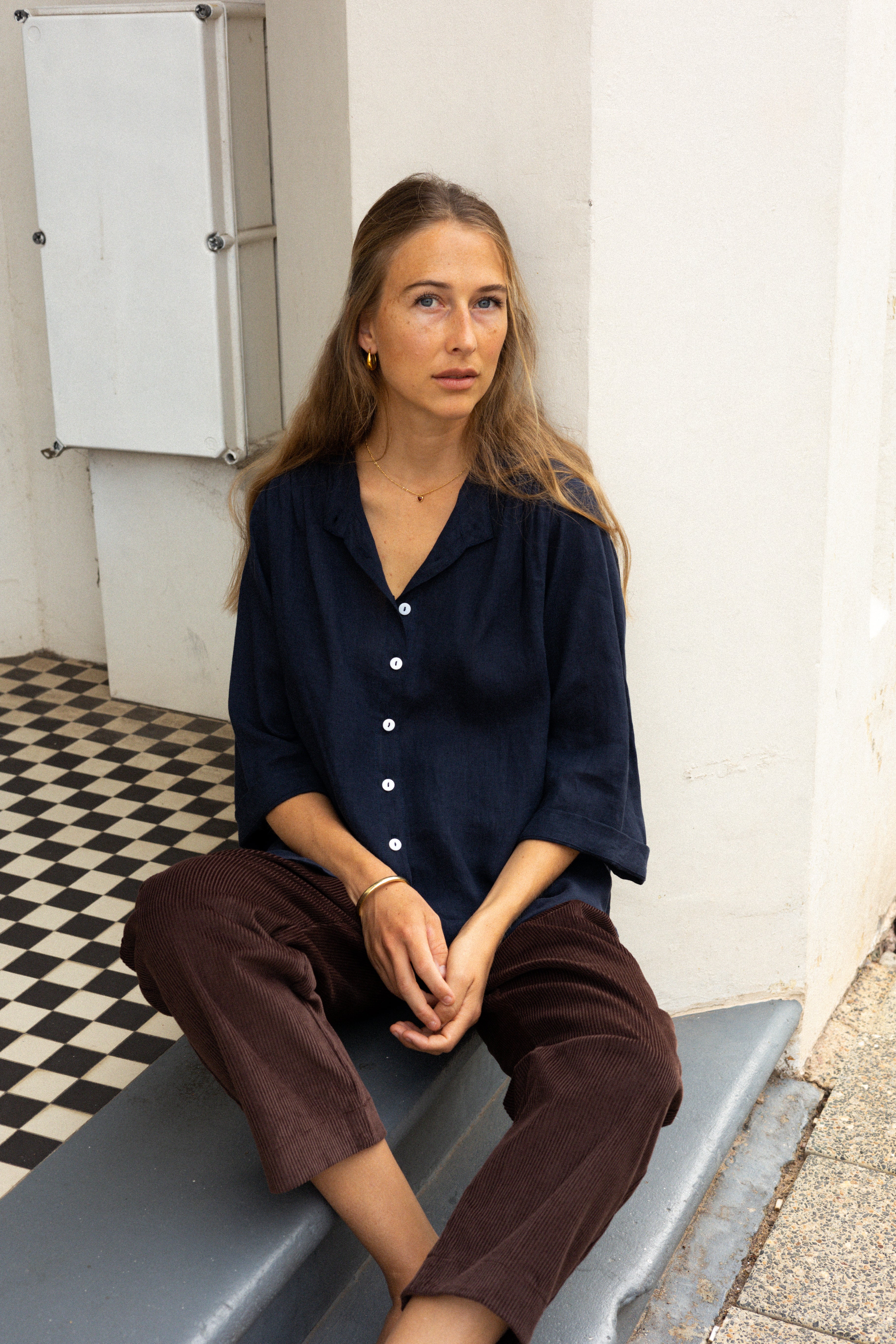 Very Useful Blouse | Navy