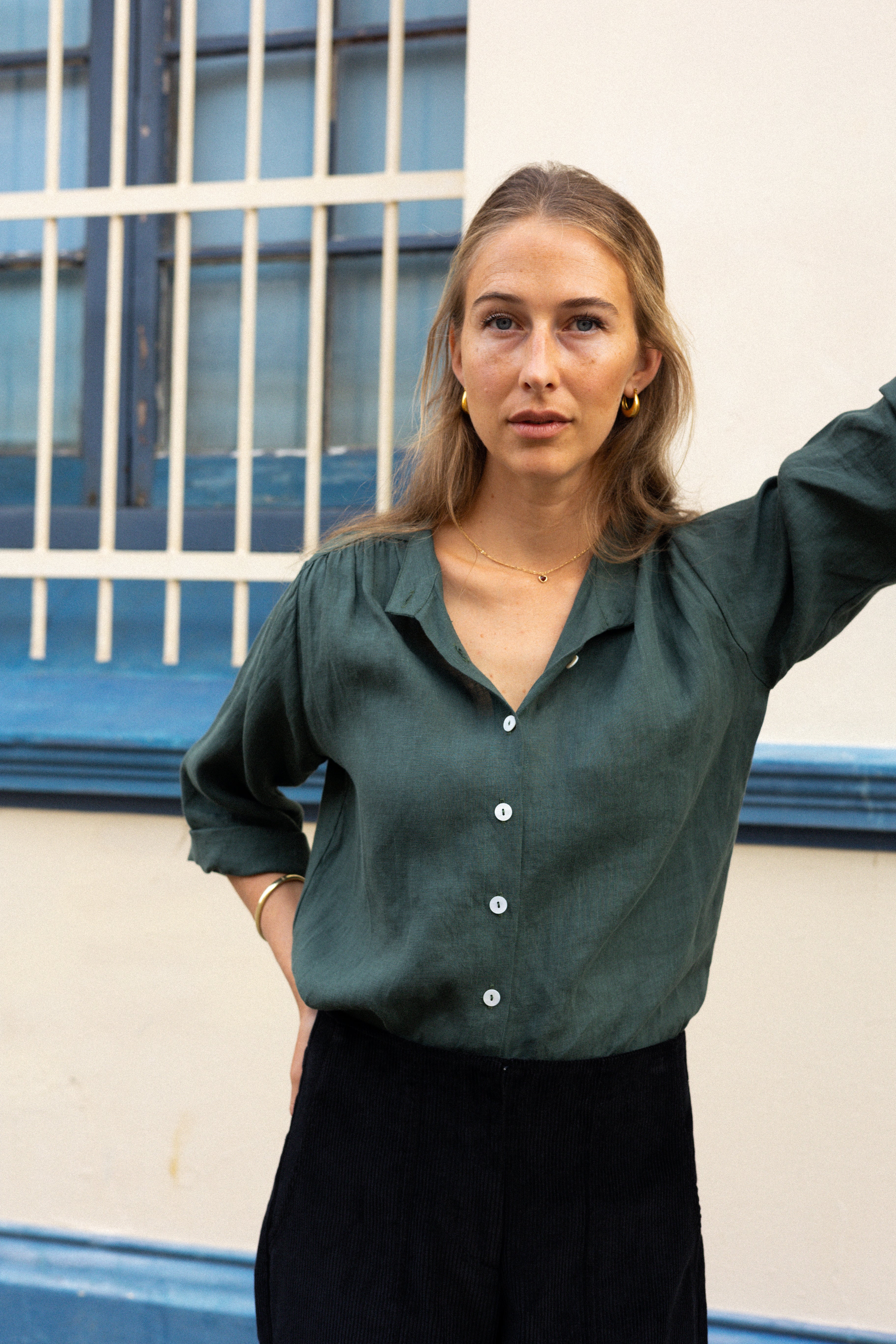 Very Useful Blouse | Pine Green