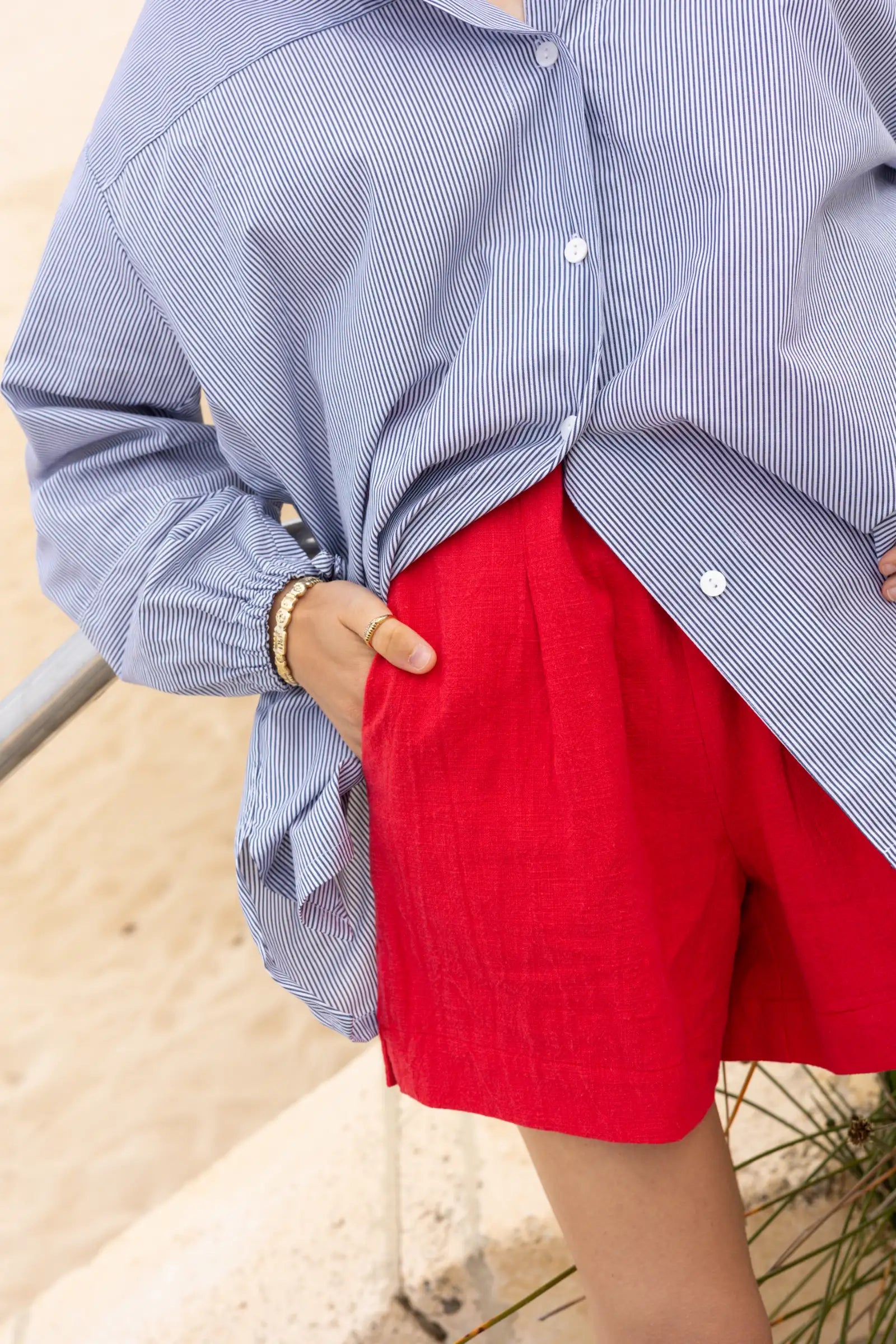 Beach Shorts | Red