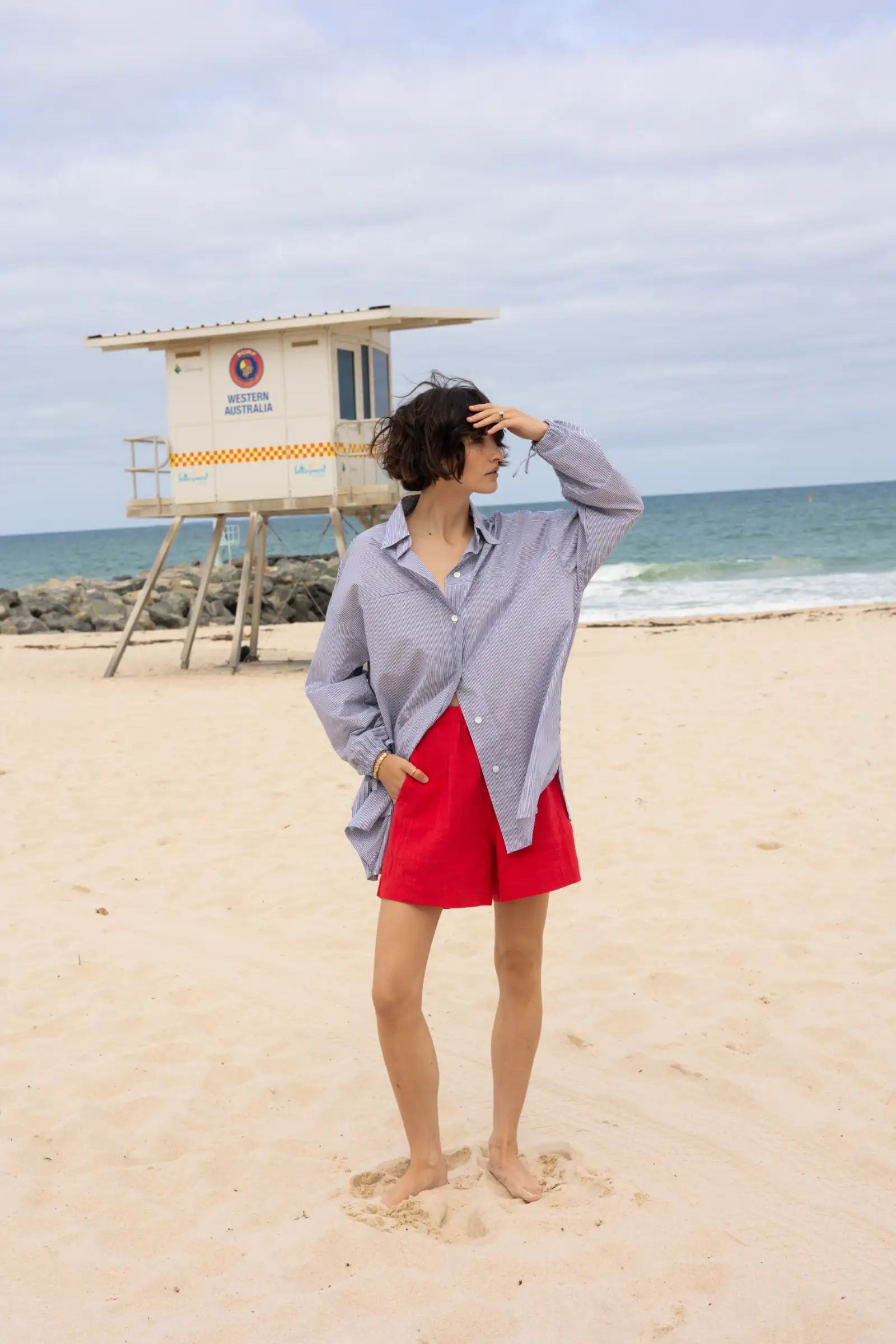 Beach Shorts | Red