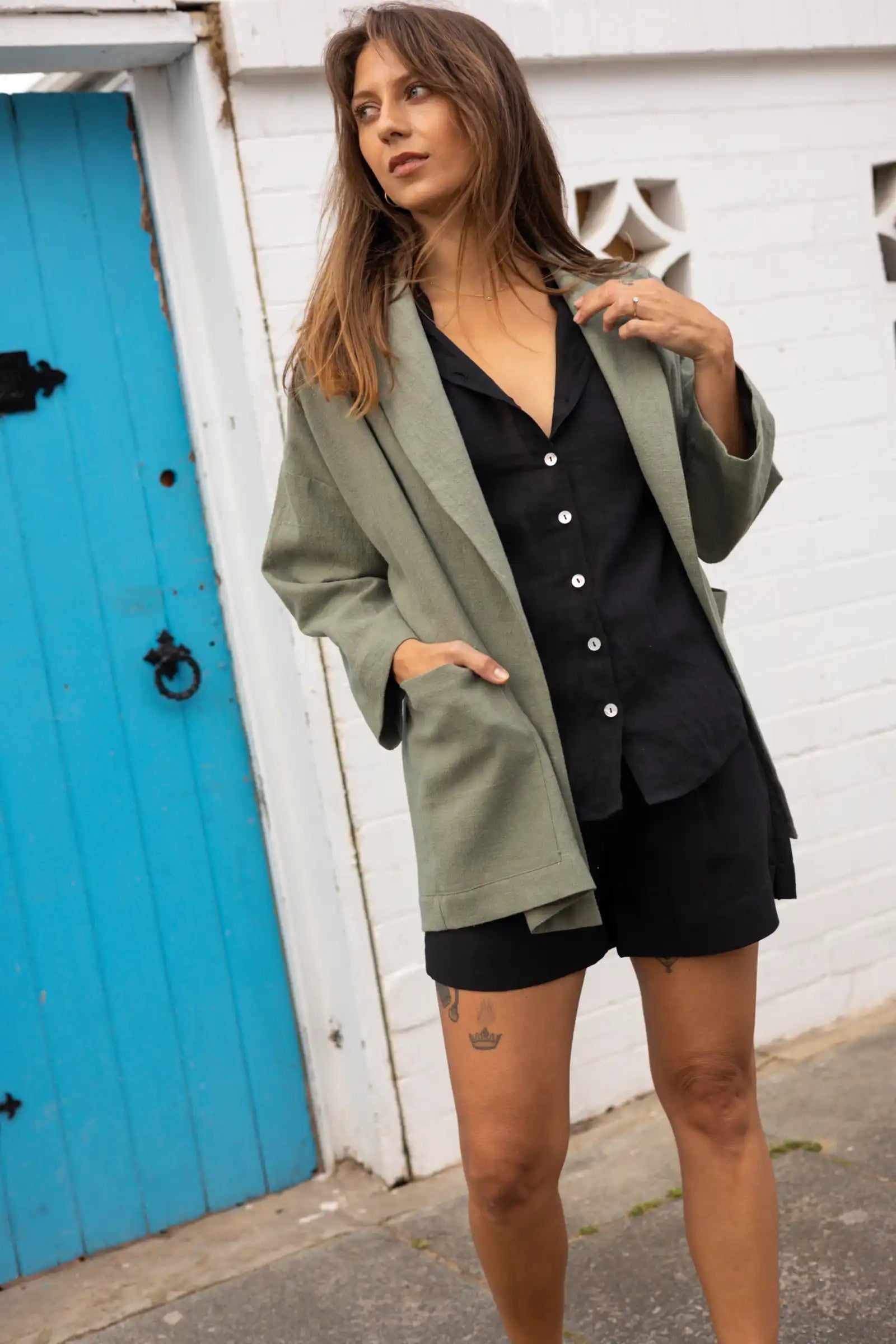 Raised Jacket | Khaki