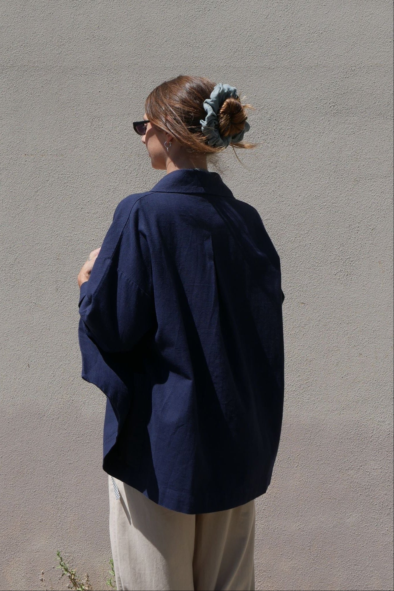 Raised Jacket | Indigo