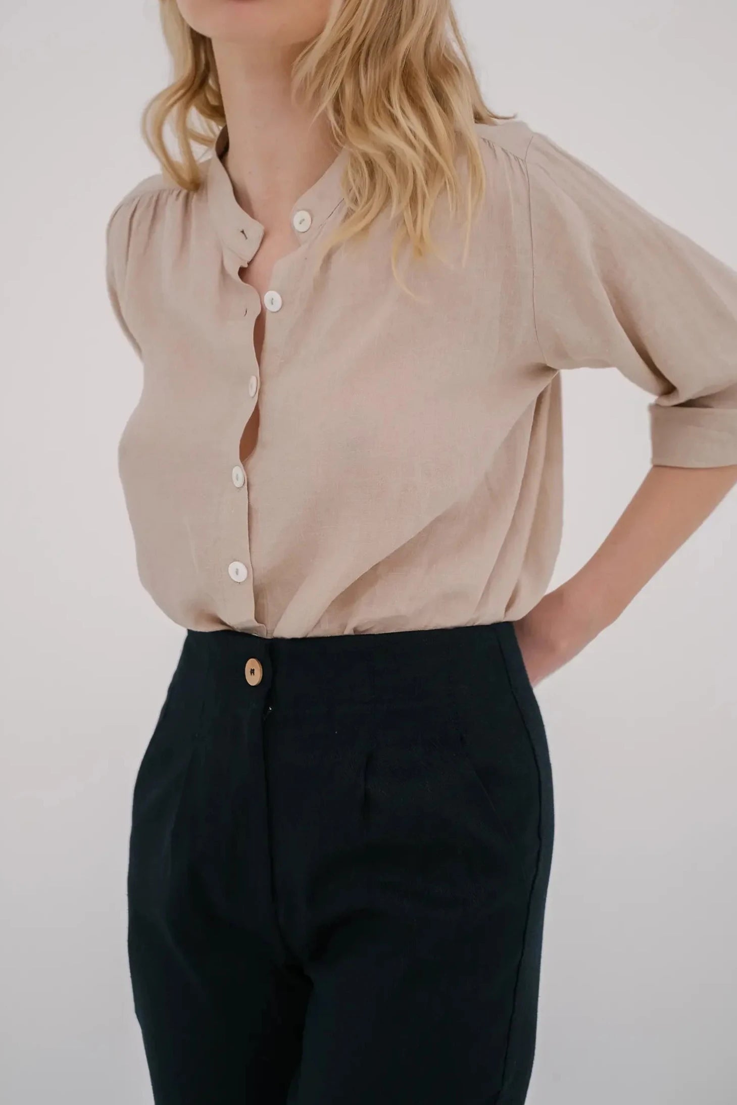 Very Useful Blouse | Sand