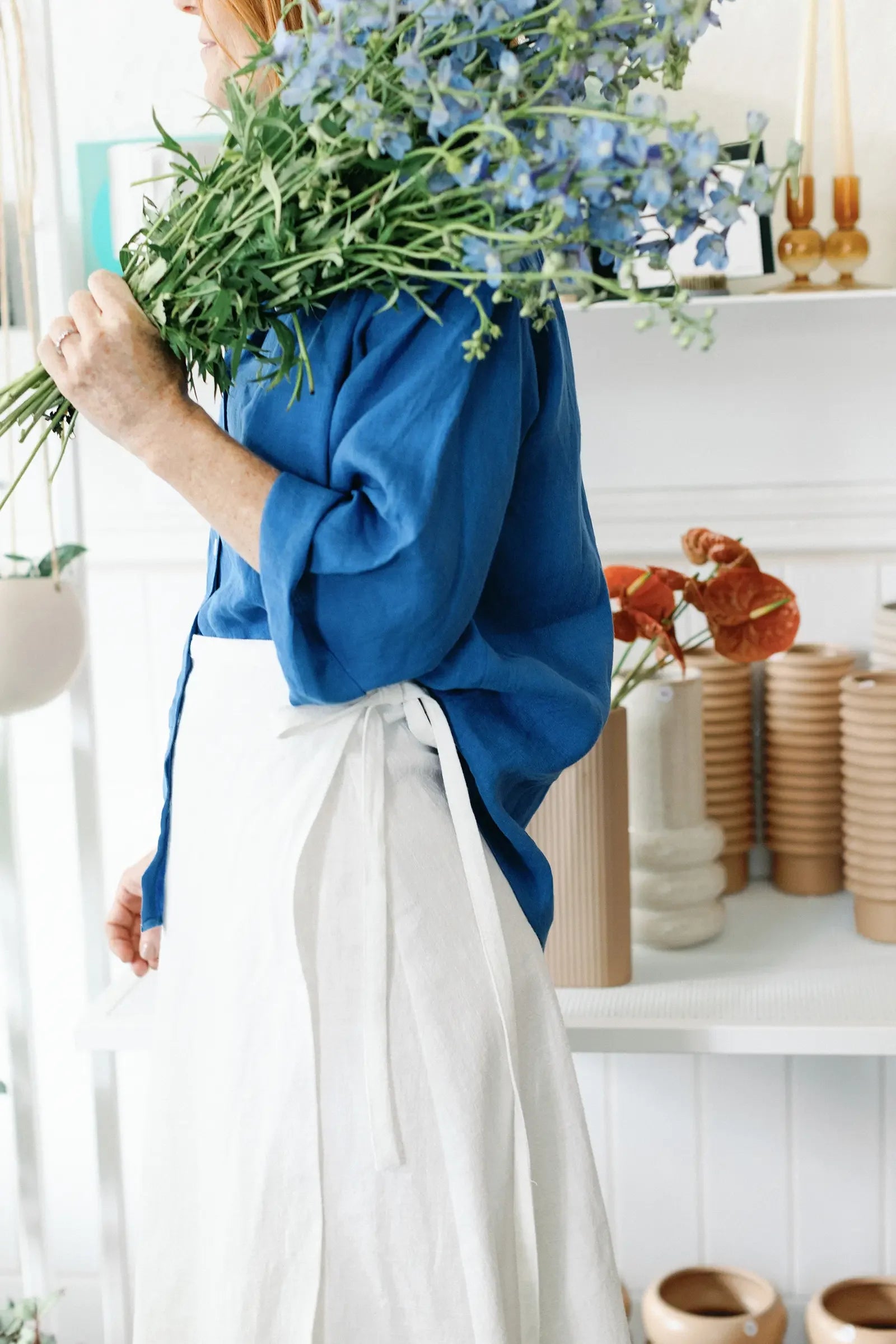 Very Useful Blouse | Cobalt Blue