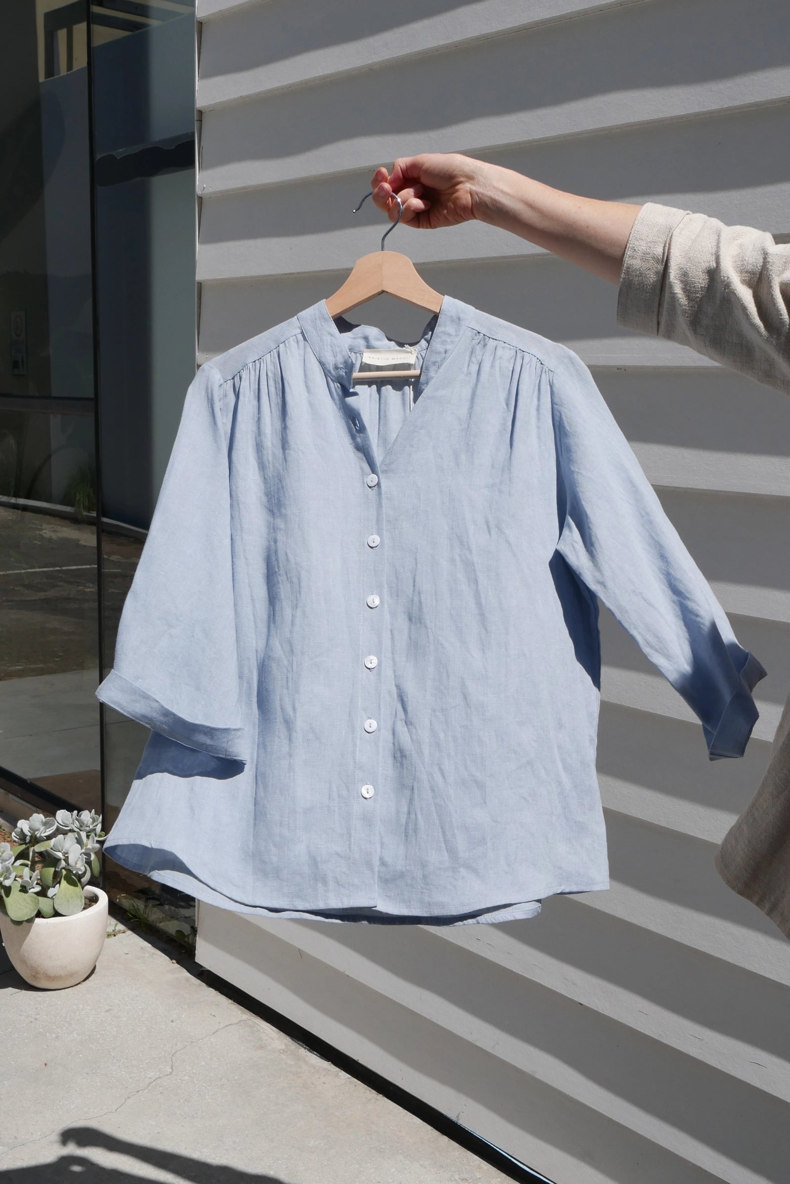 Very Useful Blouse | Sky Blue